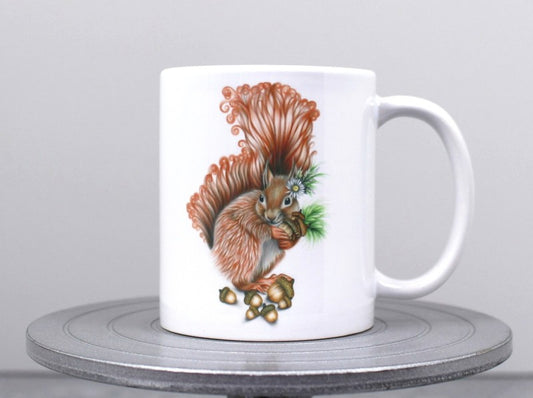 Orava Pörröinen -Muki - ArtByAnnaK