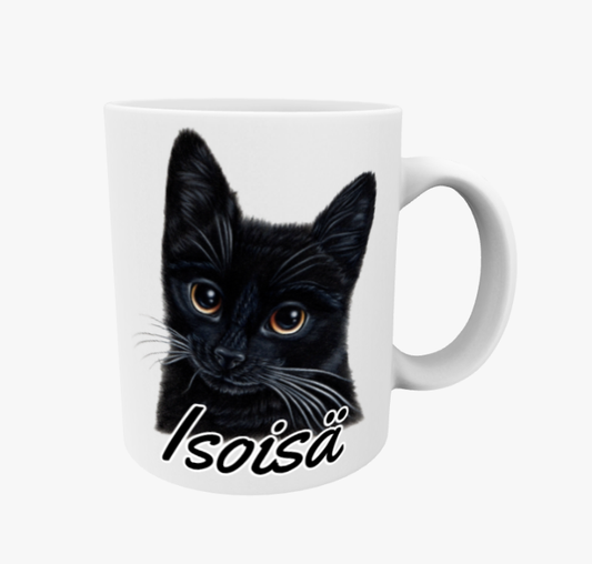 Morfar / Svart kattmugg