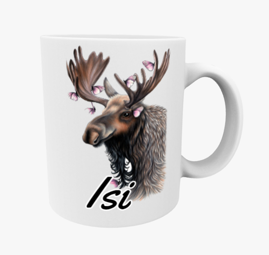 Daddy / Deer and Butterflies Mug