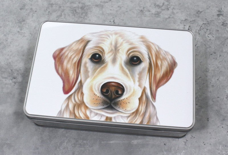 Labrador Retriever Light Tin Box (Dog Breeds)