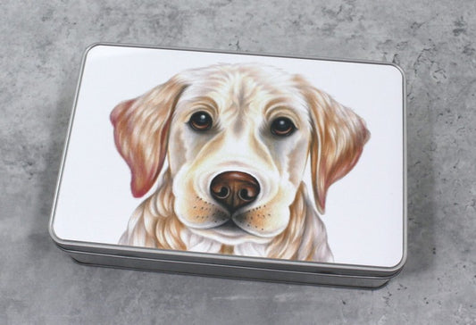 Labrador Retriever Light Tin Box (Dog Breeds)