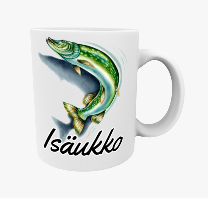 Isäukko / Hauki -Muki