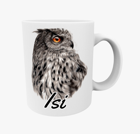 Daddy / Owl Grey Mug