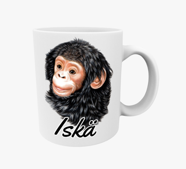 Iskä / Simpanssi -Muki