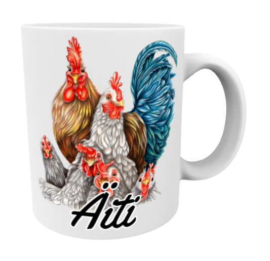 Äiti / Kanaperhe -Muki