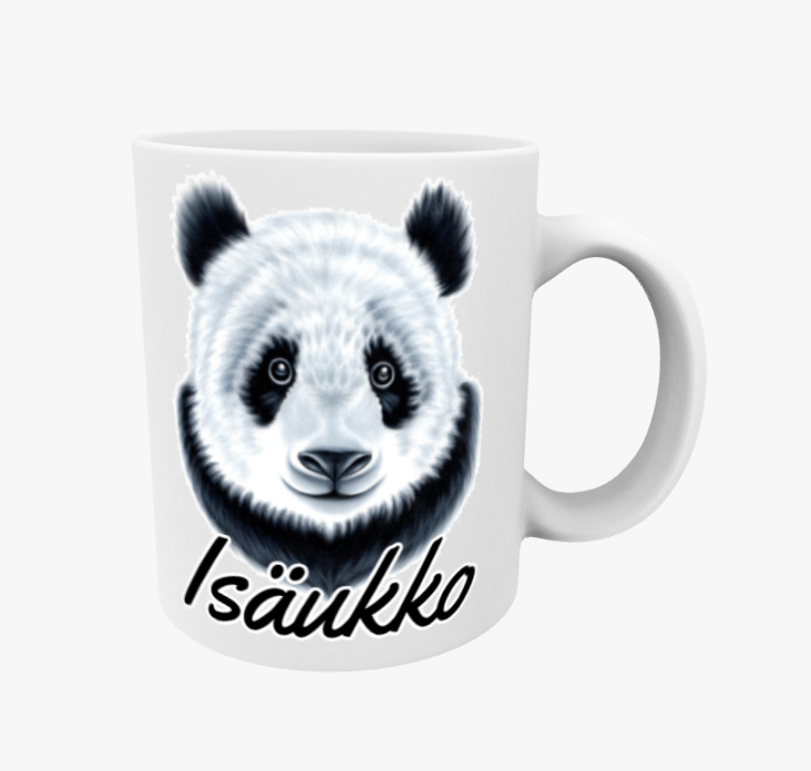Isäukko / Panda -Muki