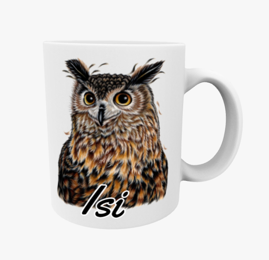 Daddy / Owl Brown Mug