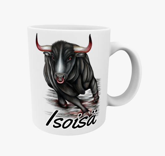 Morfar / Oxen-mugg
