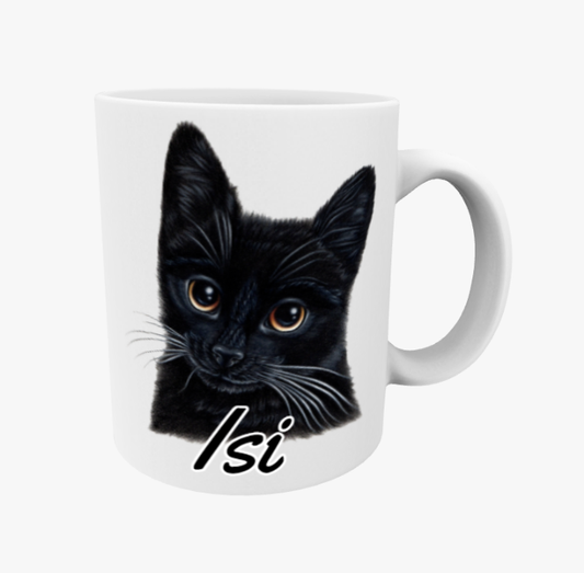 Daddy / Black Cat Mug