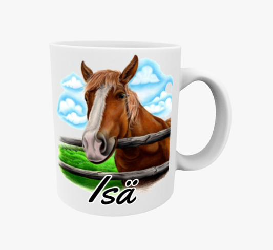 Father / Finnish Horse Mug