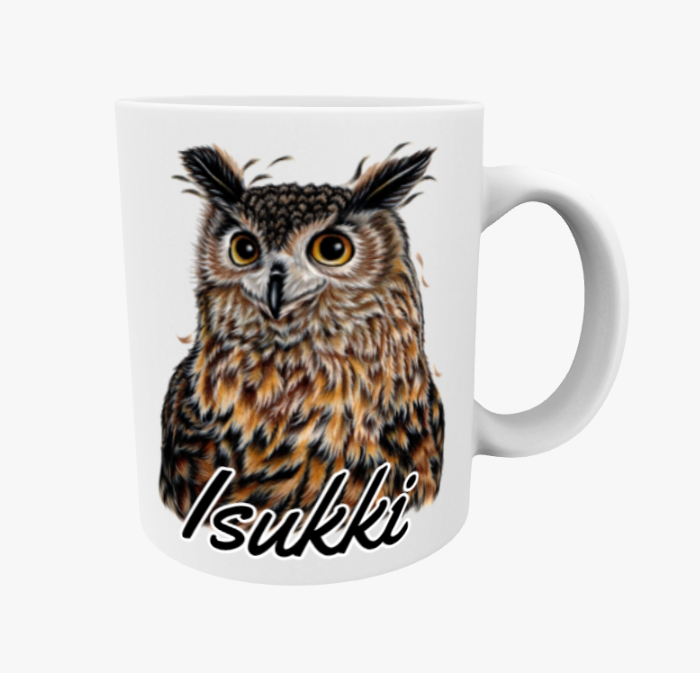 Daddy / Owl Brown Mug