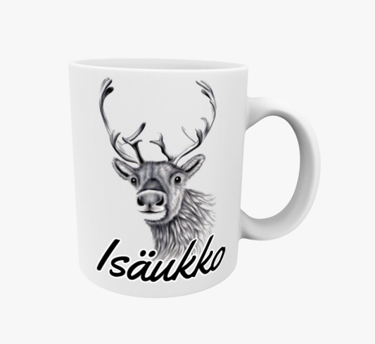 Morfar / Ren Grå Mugg